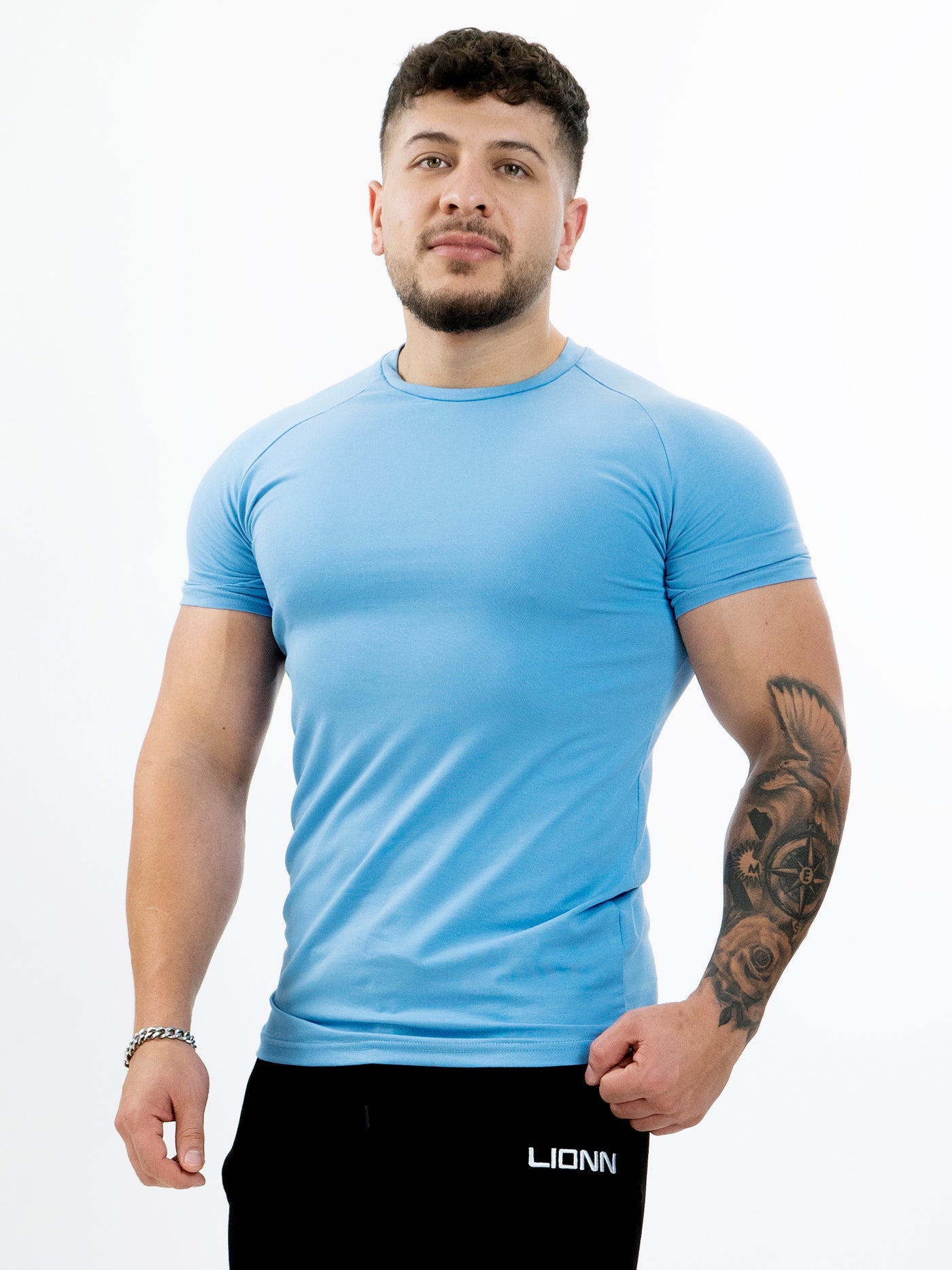 Fitness n’ chill T-shirt Blå